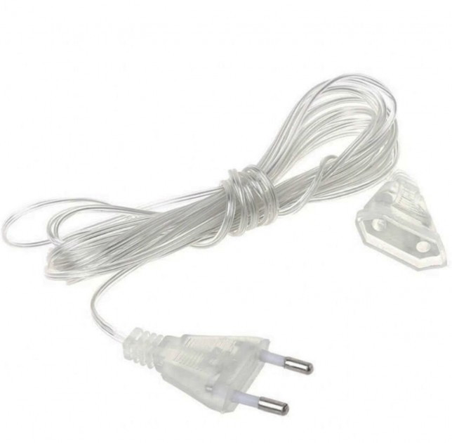 Подовжувач на прозорому кабелі 3 метровий Київ - фото 2