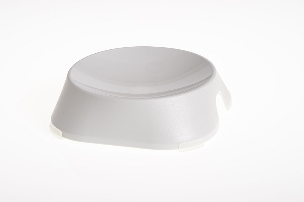 FIBOO пласка миска Flat Bowl, без антиковзких накладок, білий Київ - фото 1