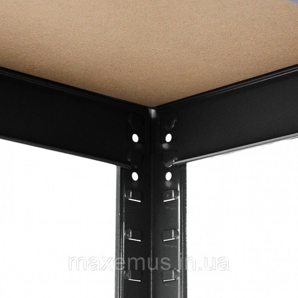 Верстак стол-стеллаж металлический SP 106030C рабочий стол для гаража и мастерской черный Мостиска - изображение 6