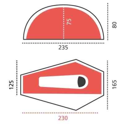 Палатка Grand Canyon Apex 1 Capulet Olive (330001) Винница