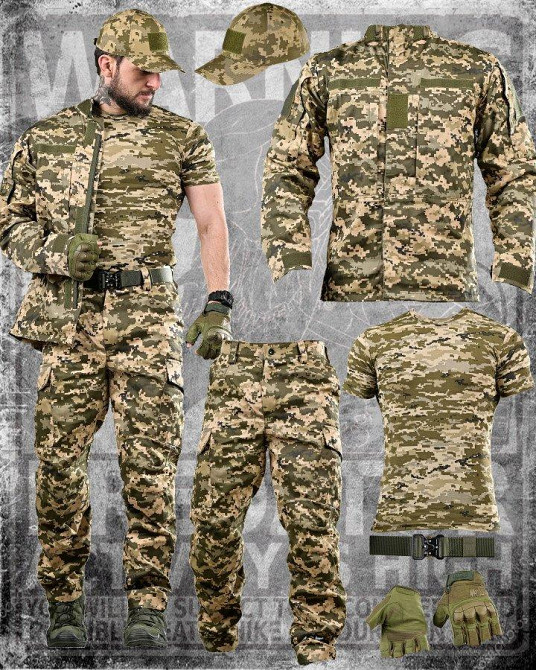 Уставний тактичний костюм DOGMA 6в1 піксель ДЛ6446 Одеса - фото 10