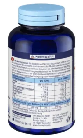 Вітамінні таблетки Mivolis MAGNESIUM Tabletten 300 шт (Німеччина) Львів - фото 4