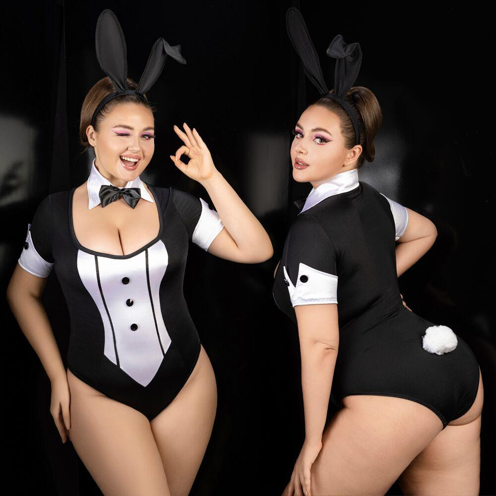 Еротичний костюм зайчики JSY P61102 Plus Size Sex Aura Київ - фото 5