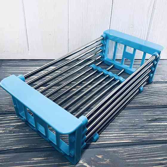 Многофункциональная Складная Кухонная Полка Kitchen Drain Shelf Rack V3041 Сумы
