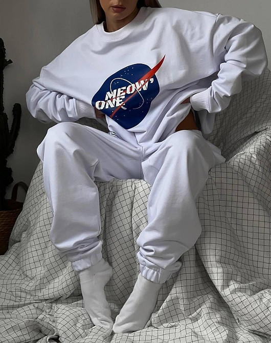 Женский стильный повседневный спортивный костюм качественная двунить Одесса - изображение 4