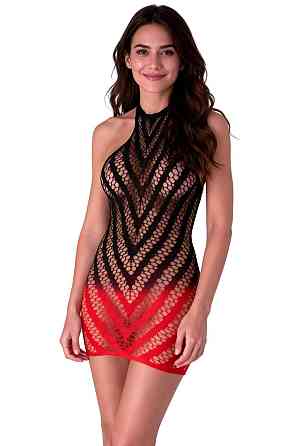 Міні-сукня Passion BS117 black/red Sex Aura Київ