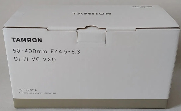 Объектив: Tamron AF 50-400mm. F/4.5 -6.3 Di III VC VXD (Sony E) Киев - изображение 1