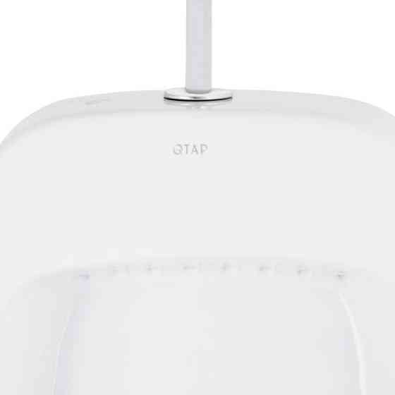 Пісуар підвісний Qtap Crow з краном-дозатором 390х330х660 White QT0588112HW Харків