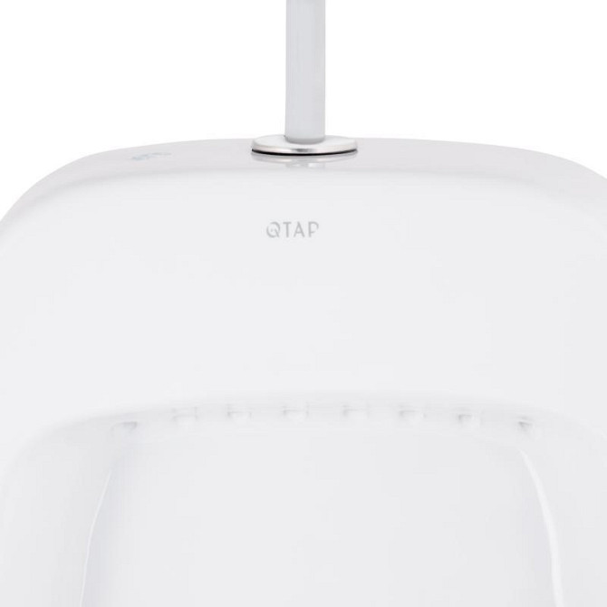 Пісуар підвісний Qtap Crow з краном-дозатором 390х330х660 White QT0588112HW Харків - фото 4
