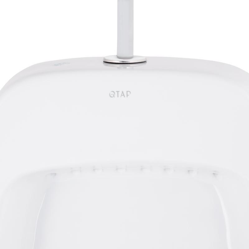 Писсуар подвесной Qtap Crow с краном-дозатором 390х330х660 White QT0588112HW Харьков - изображение 4