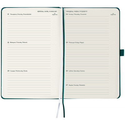 Тижневик Axent датований 2026 Partner Strong 125х195, лазурний (8505-26-63-A) Вінниця - фото 5