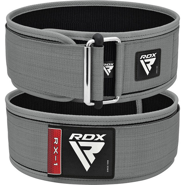 Пояс для важкої атлетики RDX RX1 Weight Lifting Belt Grey S Каменское - изображение 2