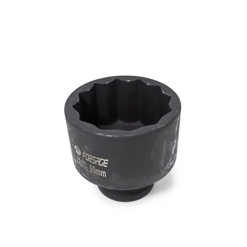 Головка ударна 3/4" 12-гранна 55мм Forsage F-46855 Одеса - фото 2