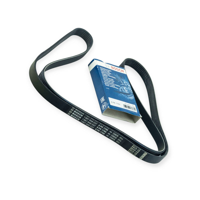 Ремень ручейковый волга 31105 крайслер 6рк1760 без конд. (bosch) генератора Мукачево - изображение 1