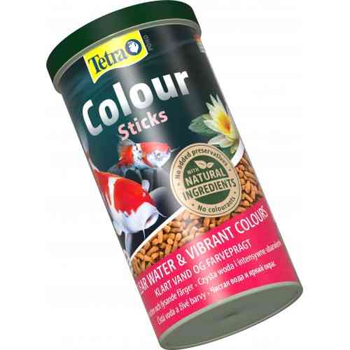 Корм Tetra Pond Colour Sticks для всех прудовых рыб для яркости окраски палочки 1 л Киев