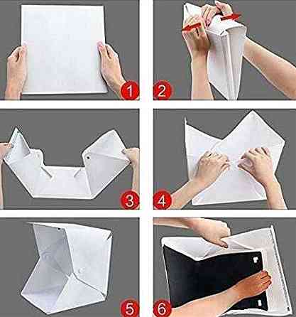 Складной LED лайтбокс для предметной фотосъёмки, фотобокс USB Новый !! Киев