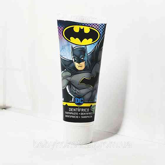 Дитячий набір зубна щітка і зубна паста DC Comics Batman Львів