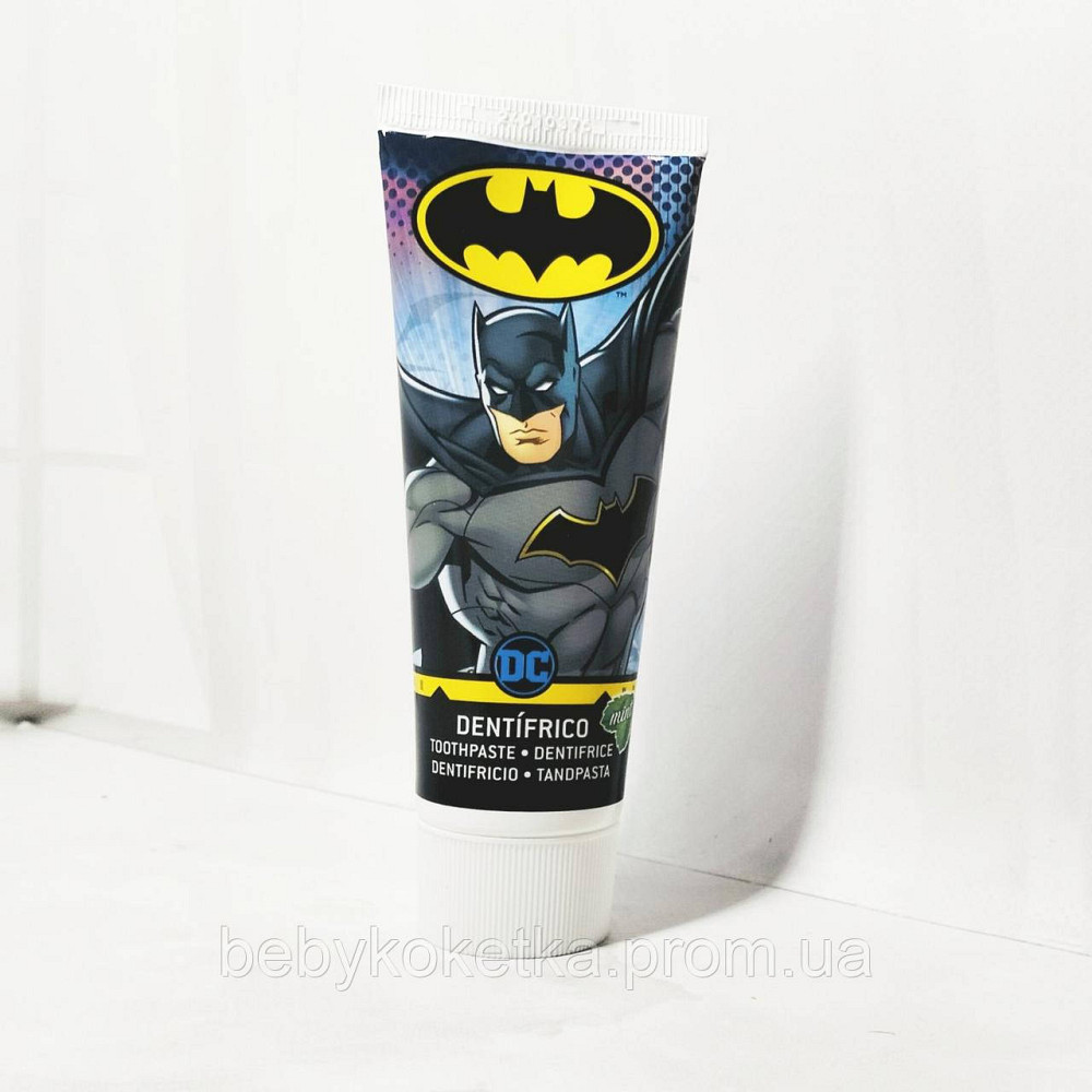 Дитячий набір зубна щітка і зубна паста DC Comics Batman Львів - фото 2