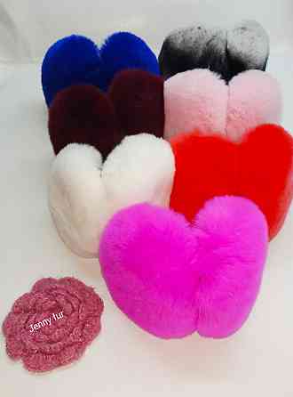 Навушники хутряні теплі розсувні з Rex різні кольори Харків