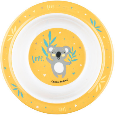 Тарелка детская Canpol babies Exotic Animals на присоске 270 мл (4/519_yel) Винница - изображение 2