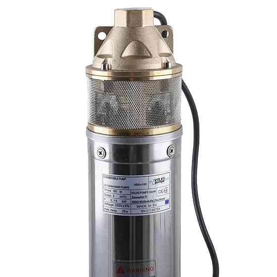Насос скважинный вихревой VOLKS pumpe PM 4SKm100 0,75кВт + кабель 10м (000023527) Киев