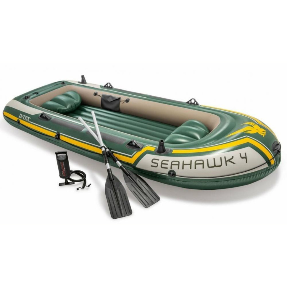 Лодка туристическая трехместная SEA HAWK 68351, 338 х 127 х 50 см Винница - изображение 1