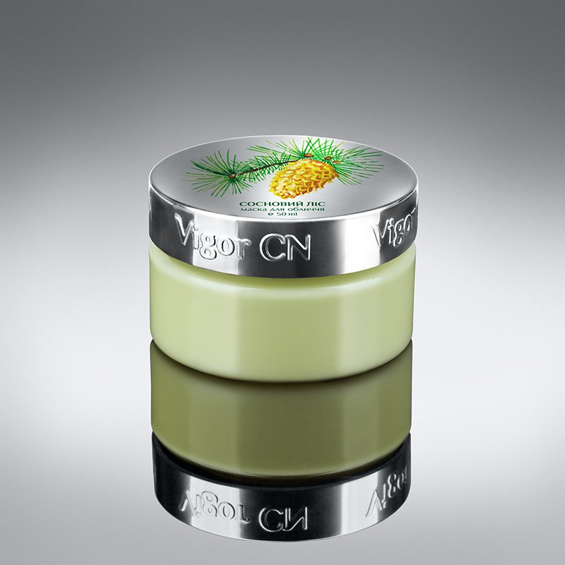 Живильна відновлююча маска Сосновий ліс Vigor 100 мл Київ - фото 1