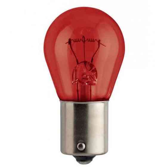 Покажнена лампа розжарювання КВАНІК PR21W 12 V BAU15S RED Харків