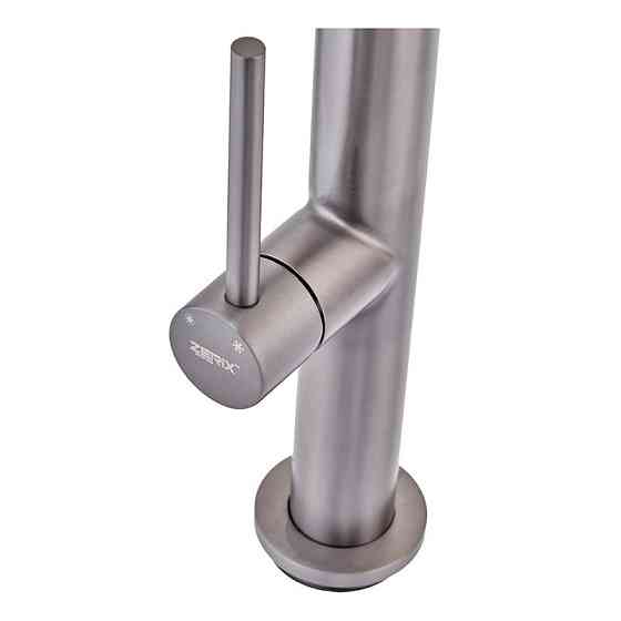 Сучасний кухонний змішувач Zerix KFM-011 graphite з високоякісної нержавіючої сталі SUS304 Харків