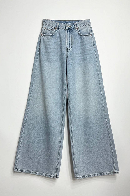 Джинсы женские Its Basic 3096-FS4 palazzo широкие голубые, голубой, 34, 34, 70 см, 97 см Киев - изображение 7
