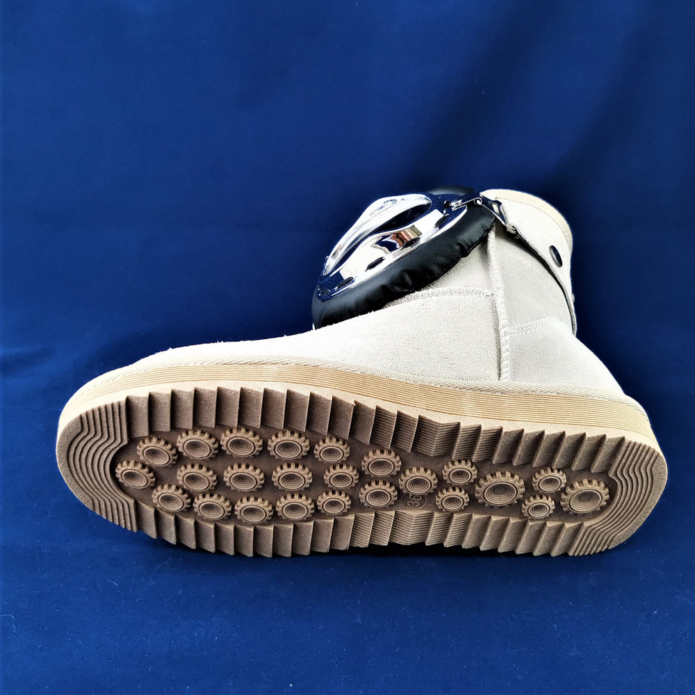 Зимові жіночі Уги Бежеві Чоботи на Хуху Теплі (розміри: 36,37) — 29 Дніпро - фото 6