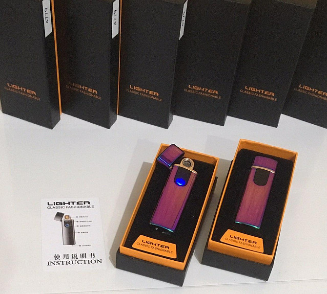 Електроiмпульсна usb запальничка із зарядкою від USB ZA-752/ 4779 (200 шт) Київ - фото 1