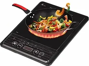 Індукційна плита Kingberg KB-2057, 1 конфорка, цифровий дисплей, таймер, чорна, 2000 Вт Одеса - фото 4