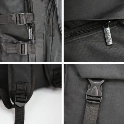 Рюкзак туристичний NikiBo Modern 15л чорний (30010405-01) Вінниця - фото 4