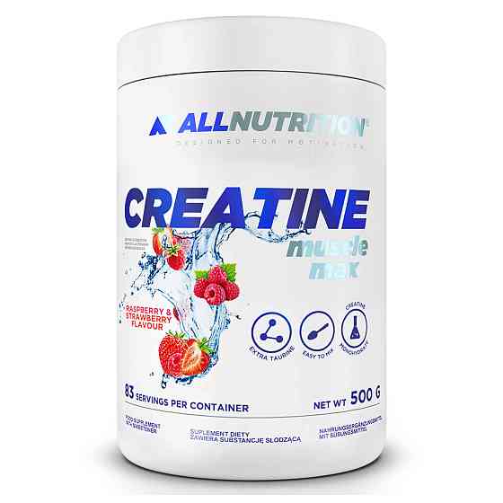 Creatine Muscle Max - 500g Raspberry Strawberry Луцк
