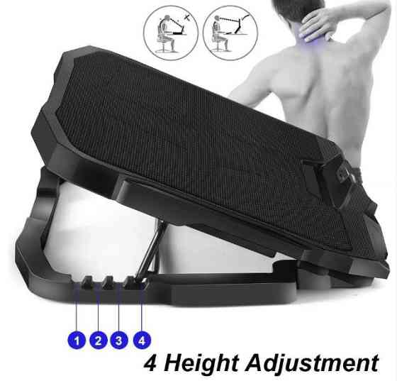 Охлаждающая подставка для ноутбуков Laptop Cooler S18 диагональ 17.3 