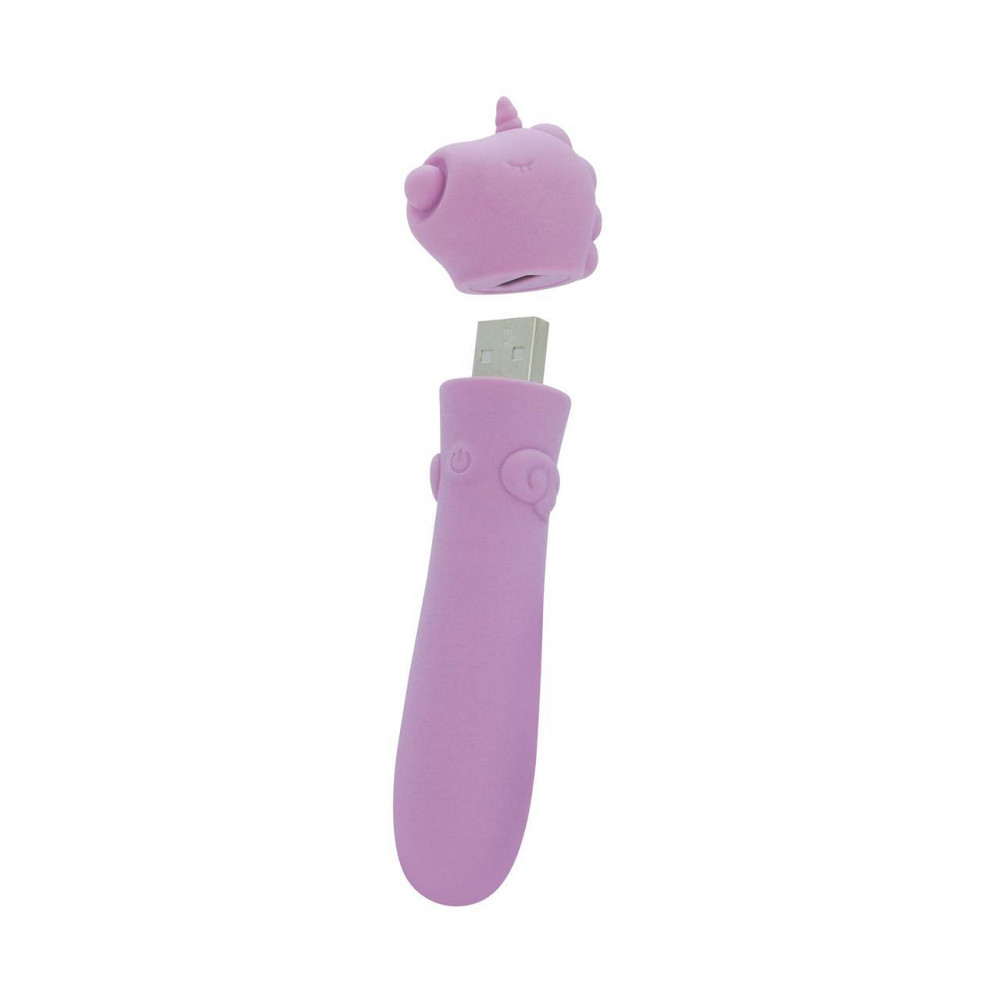 Вібратор-єдиноріжка Unihorn USB Bullet – Karma Lilac, віброкуля, USB-зарядка, 10 режимів Sex Aura Київ - фото 2
