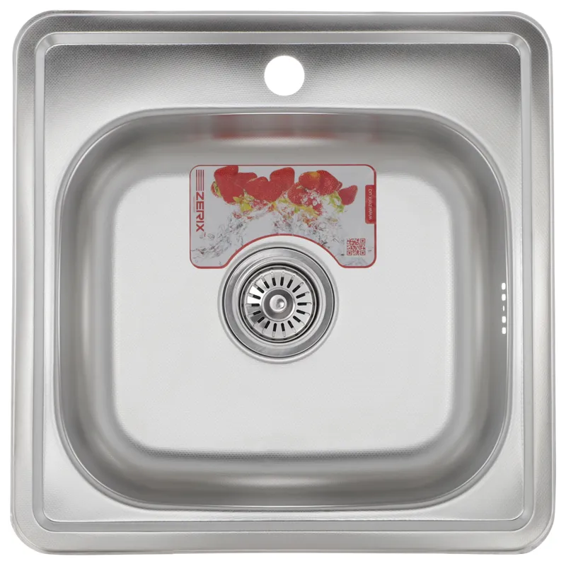 Кухонная мойка Zerix Z4848-06-160D decor модель ZM0558 Харьков - изображение 1