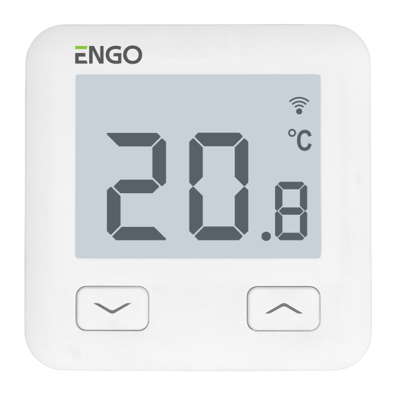 ENGO E10W230WiFi интернет-термостат с WI-FI, белый, жив. 230 В Киев