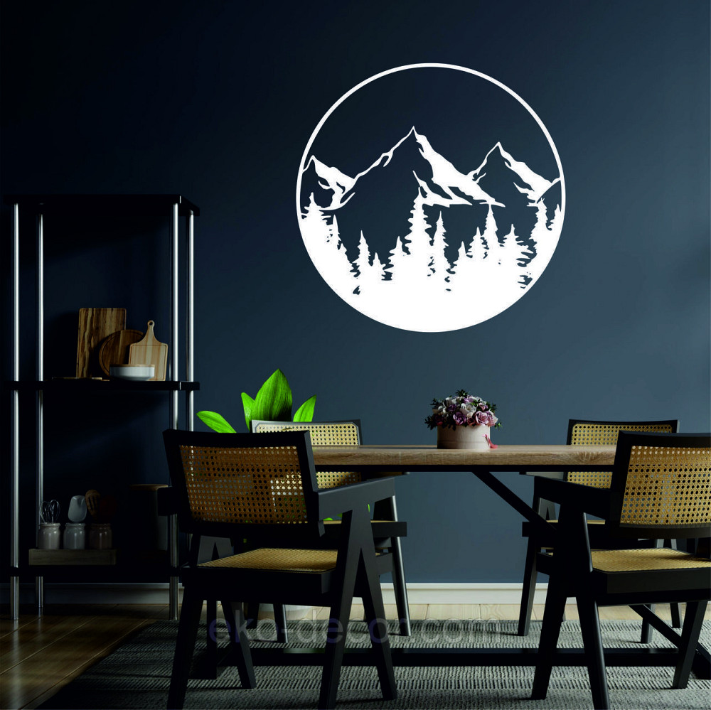 Декоративне настінне Панно «Гори», Декор на стіну Київ - фото 6