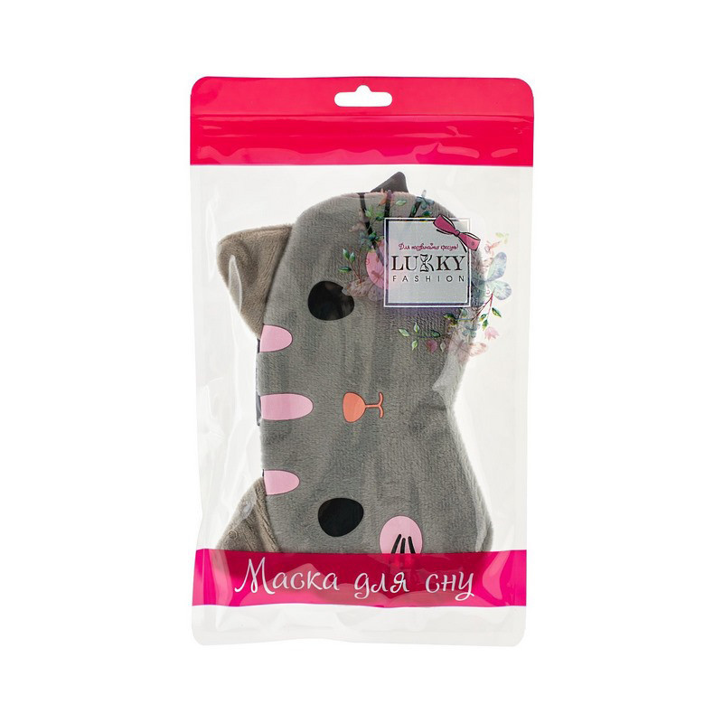 Дитяча маска для сну "Киця" T20878 розмір 24,6 x 14,6 см Вінниця - фото 2