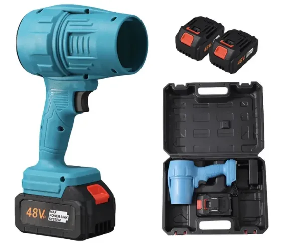 Портативний турбовентилятор 48V BLUE в довгому кейсі, акумуляторний повітровод для охолодження, вентиляції та очищення Одеса