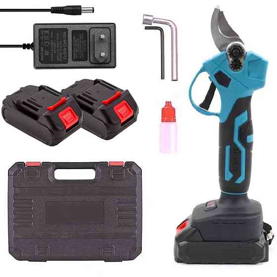 Аккумуляторный секатор + 2 АКБ 24В,в кейсе SBR Киев