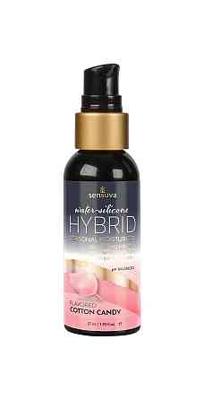Змазка водно-силіконова Sensuva Hybrid Cotton Candy (57 мл) без цукру, можна для оральних пестощів Sex Aura Київ