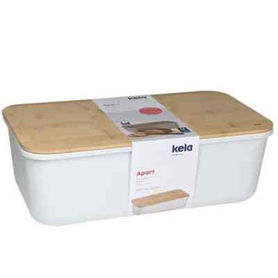 Хлібниця Kela Apart, біла, 38х21х12,5 см (12638) Вінниця