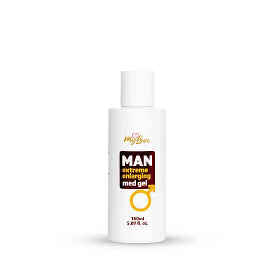 Збільшуючий гель-лубрикант для чоловіків - MyLove Man Extreme Enlarging Med Gel, 150 мл Sex Aura Київ