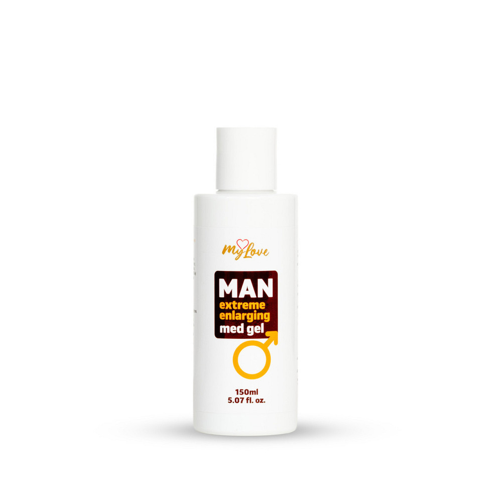 Збільшуючий гель-лубрикант для чоловіків - MyLove Man Extreme Enlarging Med Gel, 150 мл Sex Aura Київ - фото 1