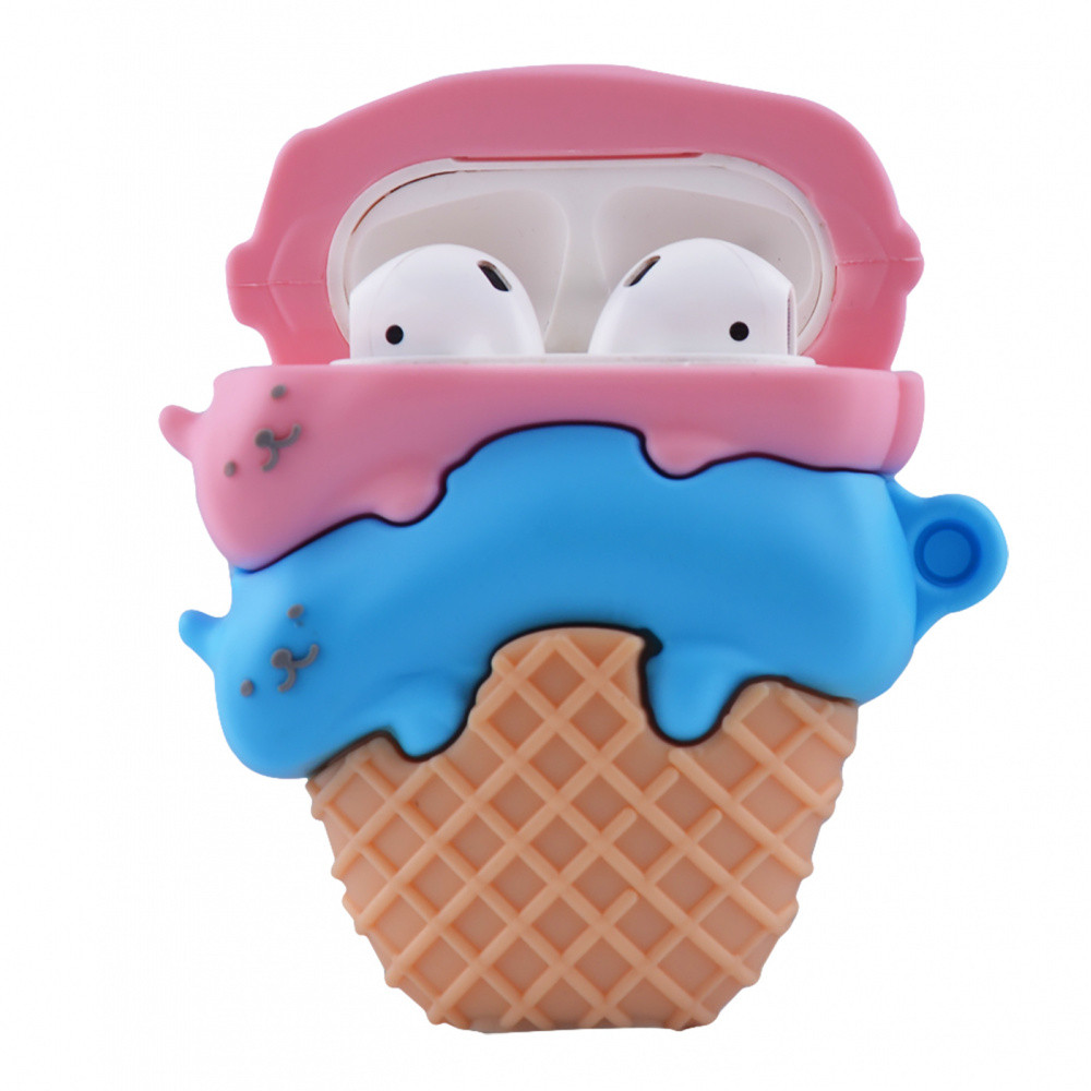 Чохол для AirPods силіконовий Морозиво SH-27 Івано-Франківськ - фото 3