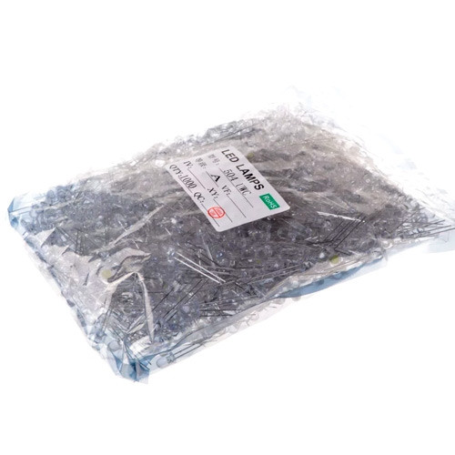 LED світлодіод 3мм 3-3.2В 20мА, 1000шт, білий Вінниця - фото 1