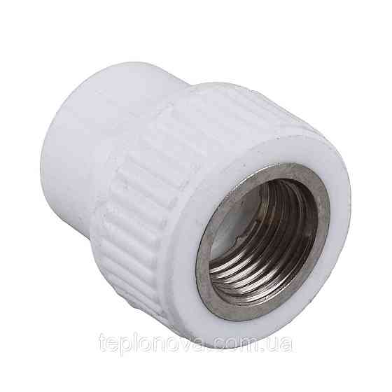 Муфта внутрішня різь Kalde PPR ф25х1/2 (білий) 12077 Чернівці